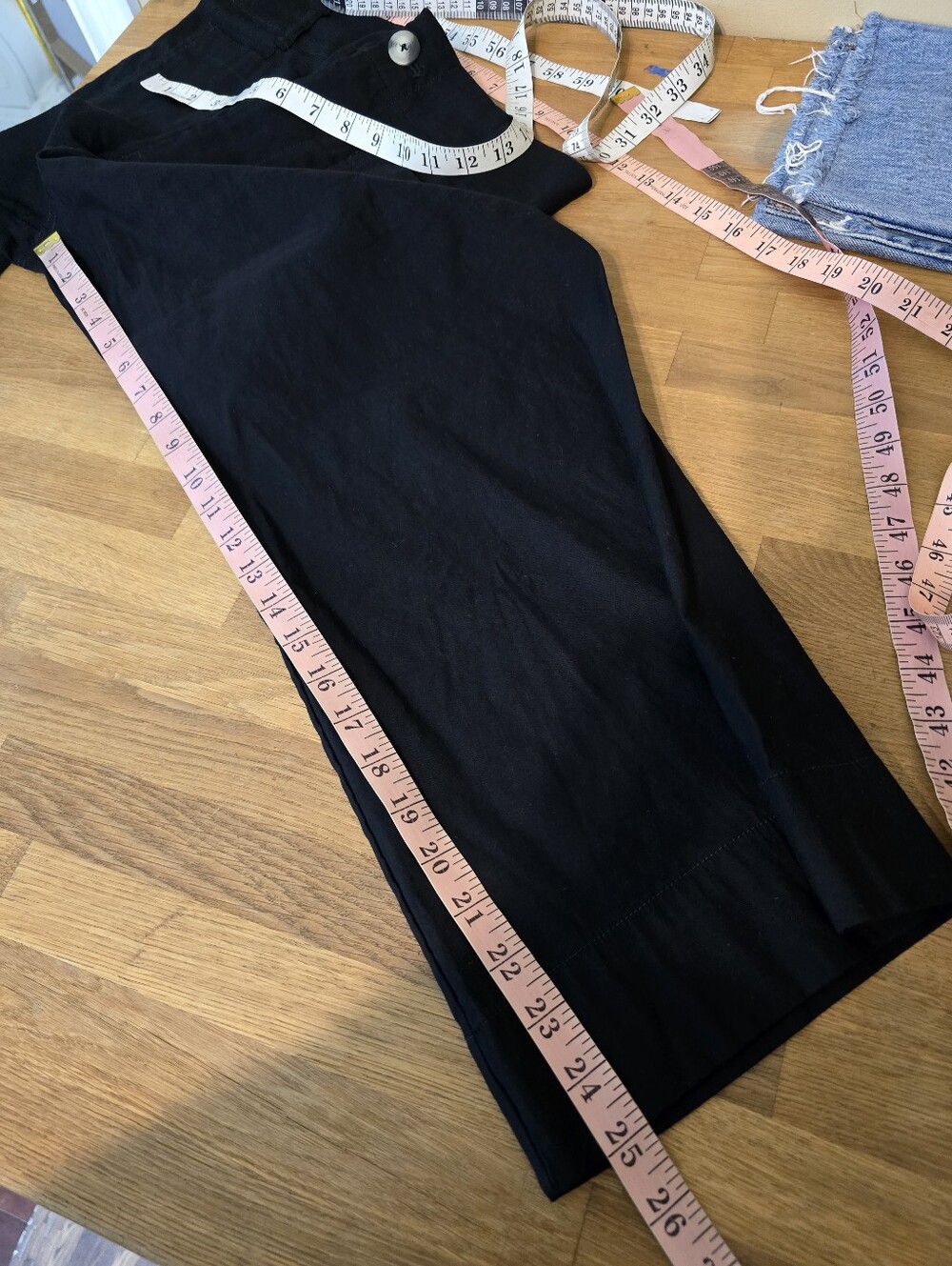Maeve Colette High-Rise Wide-Leg Pants in Magic Fabric 31 Coastal - Picture 12 of 13
